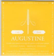 AUGUSTINE CLASSIC GOLD MEDIUM TENSION CLASSICAL GUITAR STRINGS .028 - .0445