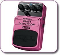 Behringer Heavy Distortion HD300 Pedal Stomp
