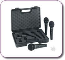 Behringer XM1800S Pack of 3 Microphones