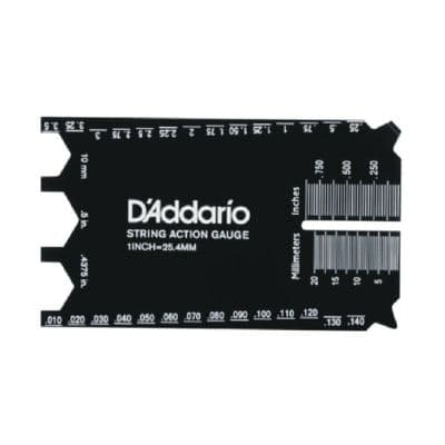 D'Addario PW-SHG-01 Guitar String Height Gauge - for the perfect guitar set-up