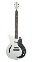 Danelectro Dano '59 Spruce Vintage Electric Guitar with S Hole White Pearl Black