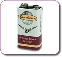 Danelectro Vintage Power Source PP3 Zinc Pedal Battery