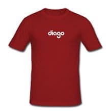 Diago Red Slim Fit T Shirt From the manufacturer of DIAGO POWERSTATIONS