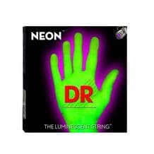 DR NEON NGB-40 Neon Green Luminescent/Fluorescent Bass Guitar Strings 40-100