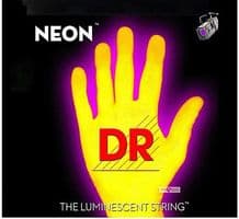 DR NEON NYE-10 Neon Yellow Luminescent/Fluorescent Electric Guitar strings 10-46