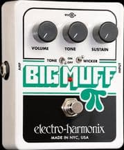 Electro Harmonix Big Muff PI with Tone Wicker Guitar FX Pedal Stomp Box