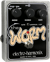 Electro Harmonix Worm Analog Wah / Phaser / Vibrato / Tremolo Guitar Pedal