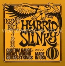 Ernie Ball Hybrid Slinky Nickel Wound Guitar Strings