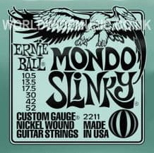 Ernie Ball Mondo Slinky Nickel Wound Guitar Strings