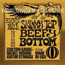 Ernie Ball Skinny Top Beefy Bottom Slinky Nickel Wound Guitar Strings