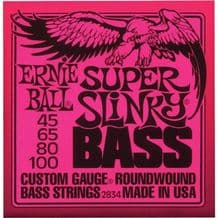 ERNIE BALL SUPER SLINKY NICKEL ROUNDWOUND BASS GUITAR STRINGS