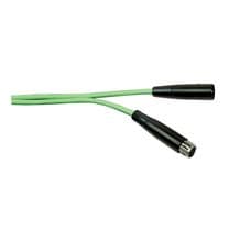 Fluorescent Green Microphone Cable XLR-XLR 6 metres long