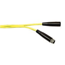 Fluorescent Yellow Microphone Cable XLR-XLR 6 metres long