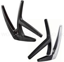 G7th Nashville Capo For 6 String Guitar. Choice of Silver or Black - One-handed