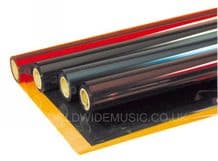 Heat Proof Coloured Transparent Gel Sheet for stage lighting effects with a wide choice of colours