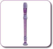 HORNBY PURPLE C DESCANT RECORDER Perfect for beginners