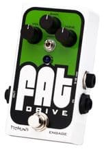 Pigtronix  Fat Drive - Analog Tube Emulator & Overdrive Guitar Effects Pedal