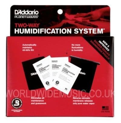 Planet Waves Humidipak - Two-Way Humidification System for guitar care PW-HPK-01