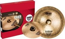Sabian B8 Effects Cymbal Pack 10" Splash Cymbal, 18" Chinese SAB45005