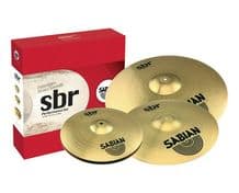 Sabian SBR Performance Cymbal Set 14" Hats 16" Crash 20" Ride  SABSBR5003