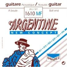 Savarez Argentine 1610MF Ball End Light Acoustic Jazz Guitar Strings, 11 - 46