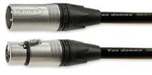 Van Damme Microphone Cable With Neutrik Xlr - Xlr Plugs 10 Metres Black