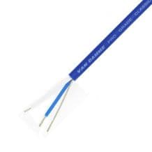 Van Damme Pro Grade Classic XKE 1 Pair Install Cable  - BLUE
