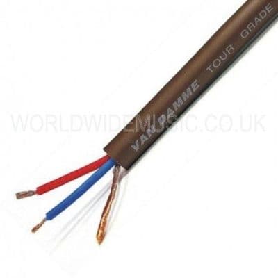 Van Damme XKE Pro Microphone Cable - BROWN