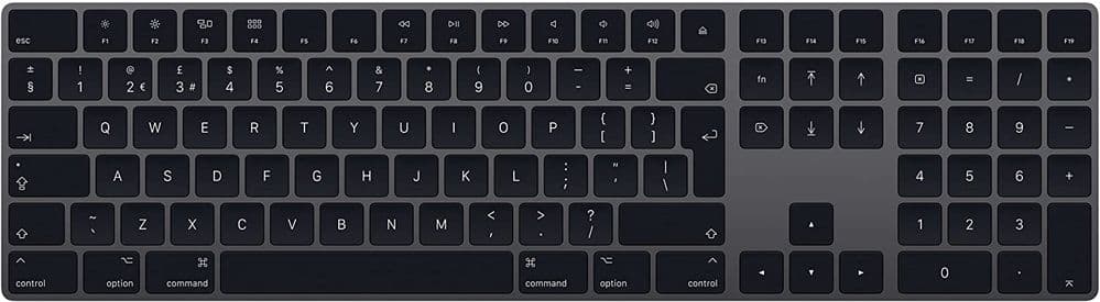 Apple Magic Keyboard w Numeric space grey NEW