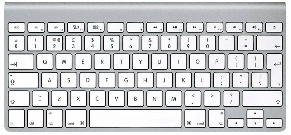 Apple Wireless Keyboard  UK Layout